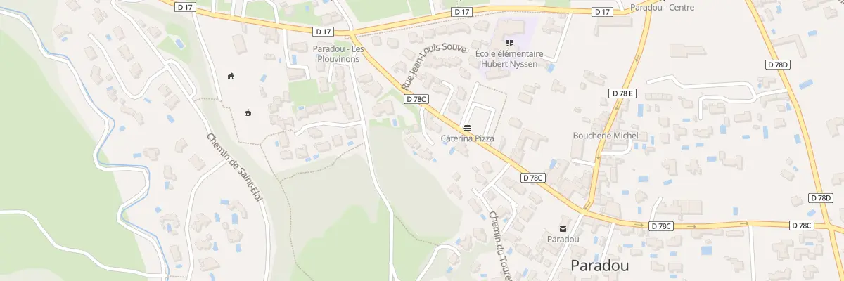 Plan du 9000F Rte de Saint-Roch à Paradou