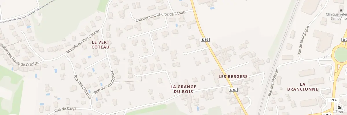 Plan du 278 Rte des Bergers à Crêches-sur-Saône