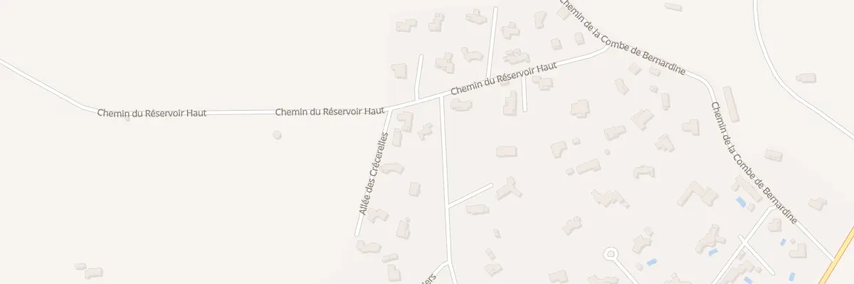 Plan du 33 Che de Beausseret à Montélimar