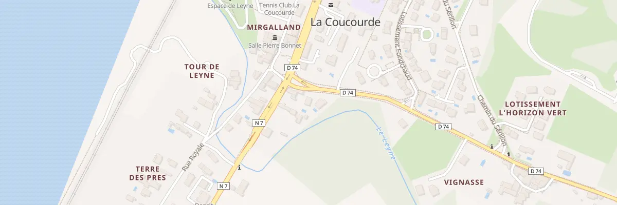 Plan du 5240 Vignasse à La Coucourde