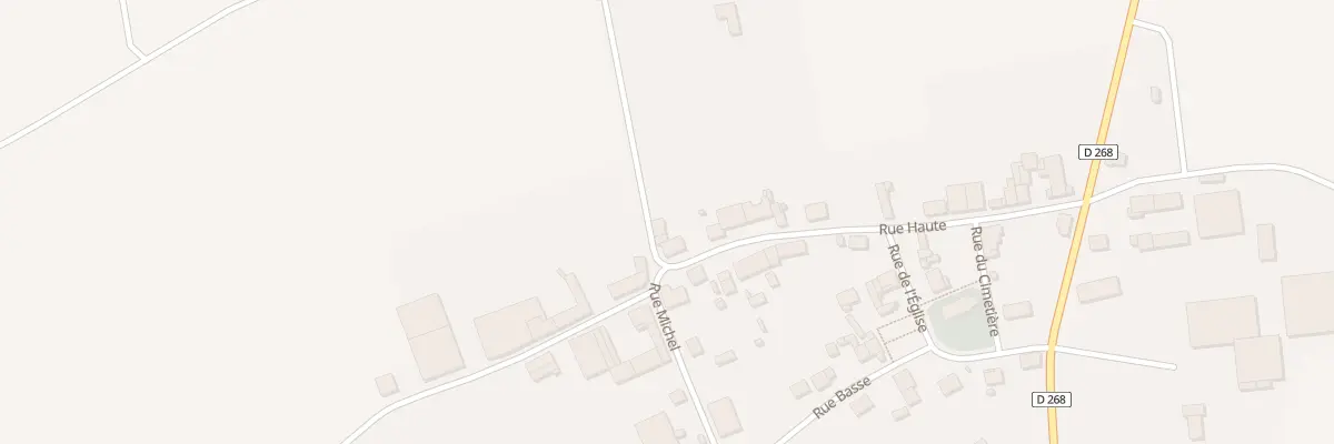 Plan du 21 Rue Haute à Gizaucourt