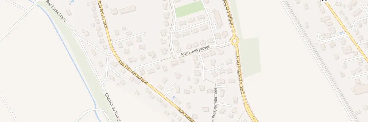 Plan du 33 Rue Louis Jouvet à Saint-Maurice-l’Exil