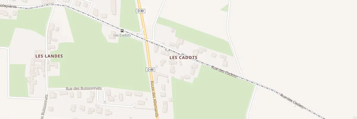Plan du 94 Rte des Cadots à Chaintré