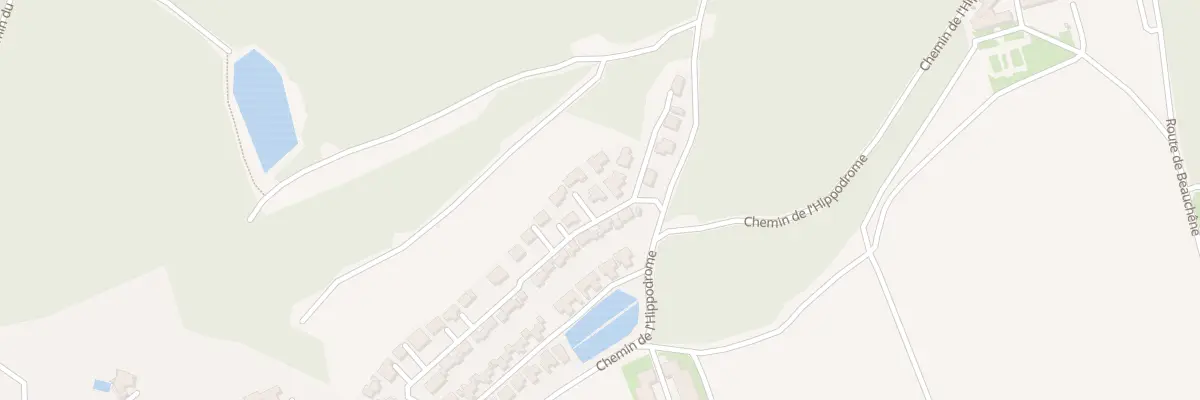 Plan du 20 Cr 43 de l’Hippodrome à Piolenc