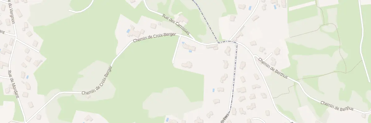 Plan du 41 Rue de Croix Berger à Saint-Clair-du-Rhône