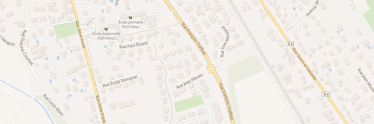 Plan du 6 Rue Louis Jouvet à Saint-Maurice-l’Exil