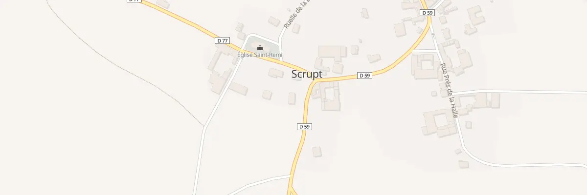 Plan du 5 Rue de la Tour à Scrupt