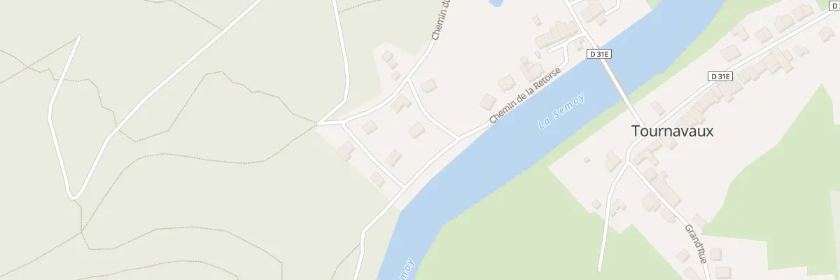 Plan du 6 Che du Haut Rivage à Tournavaux
