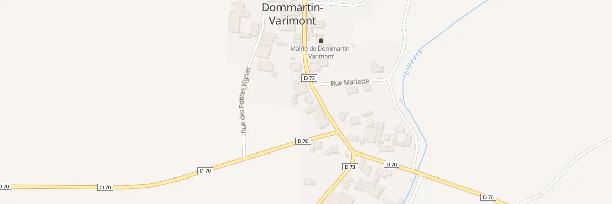 Plan du 3 Rue Clovis Jacquiert à Dommartin-Varimont