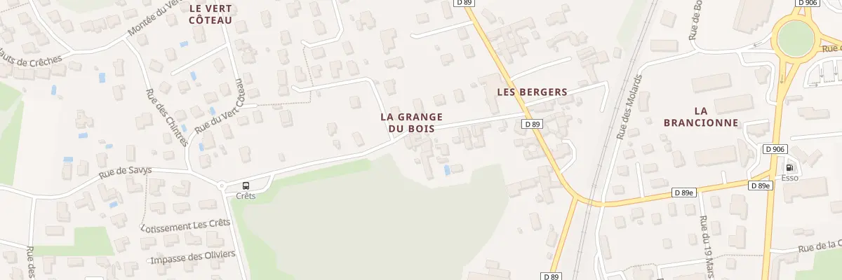 Plan du 113 Rue de Savys à Crêches-sur-Saône