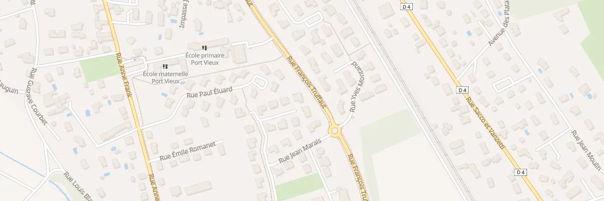 Plan du 1 Rue Louis Jouvet à Saint-Maurice-l’Exil