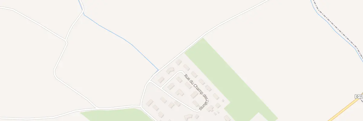 Plan du 16 Rue du Champ des Lièvres à Ébaty