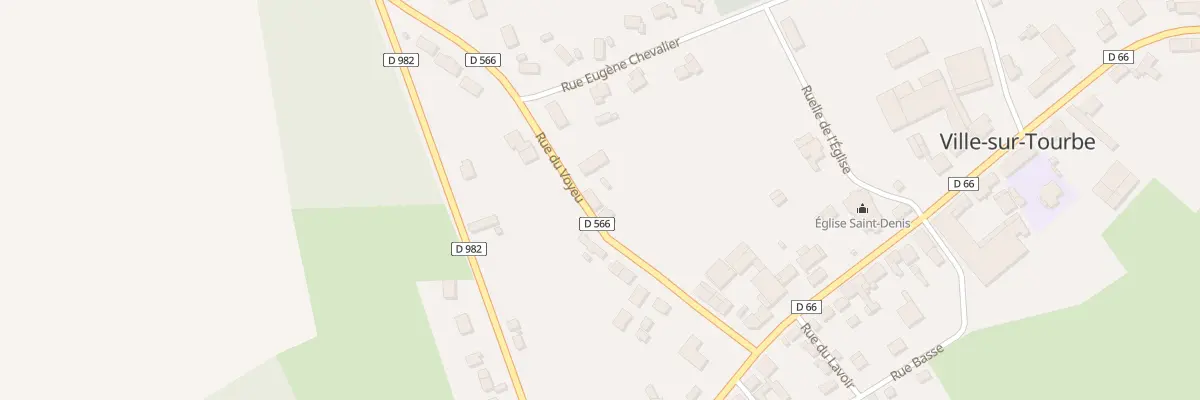 Plan du 5037 Le Village à Ville-sur-Tourbe