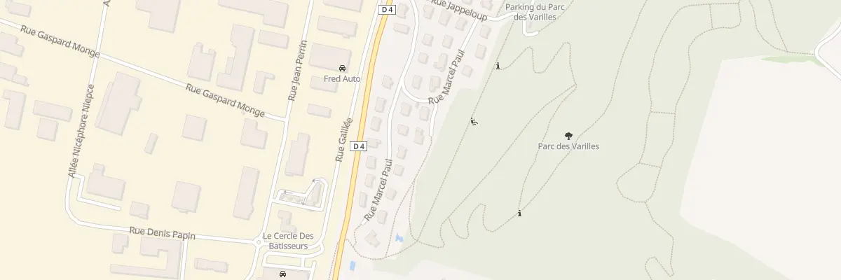 Plan du 18 Rue Marcel Paul à Saint-Maurice-l’Exil