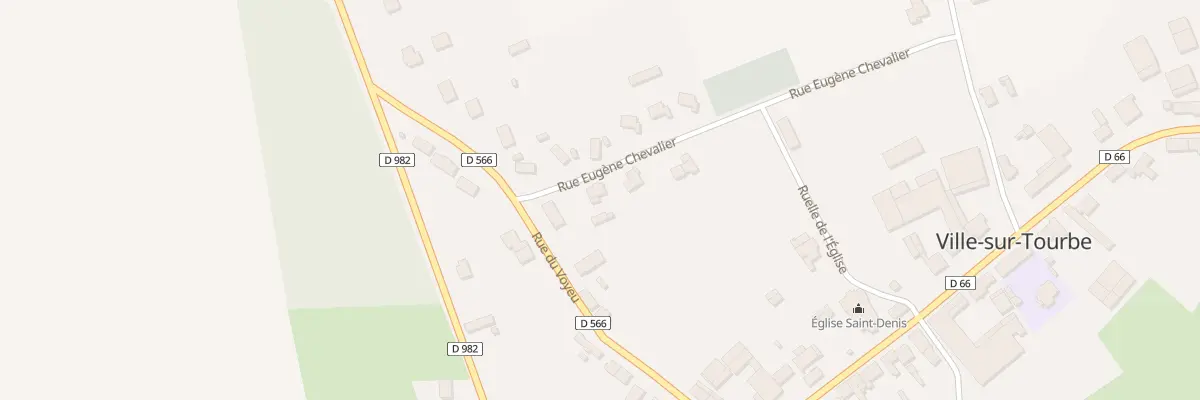 Plan du 5084 Le Village à Ville-sur-Tourbe