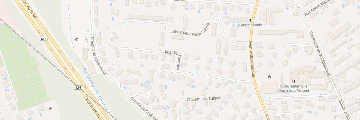 Plan du 19 Rue des Thermes à Champagne-au-Mont-d’Or