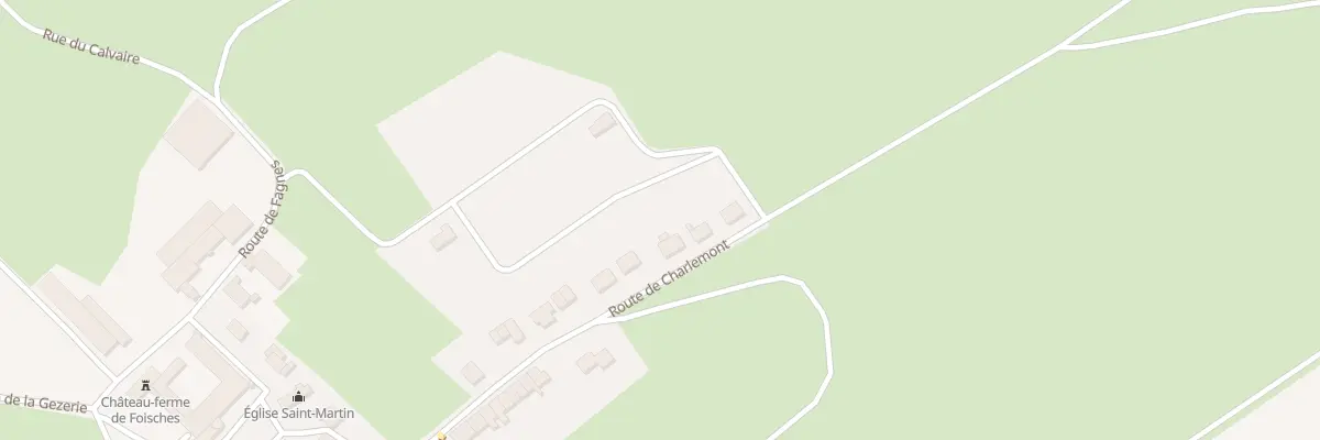 Plan du 13 Rte de Charlemont à Foisches