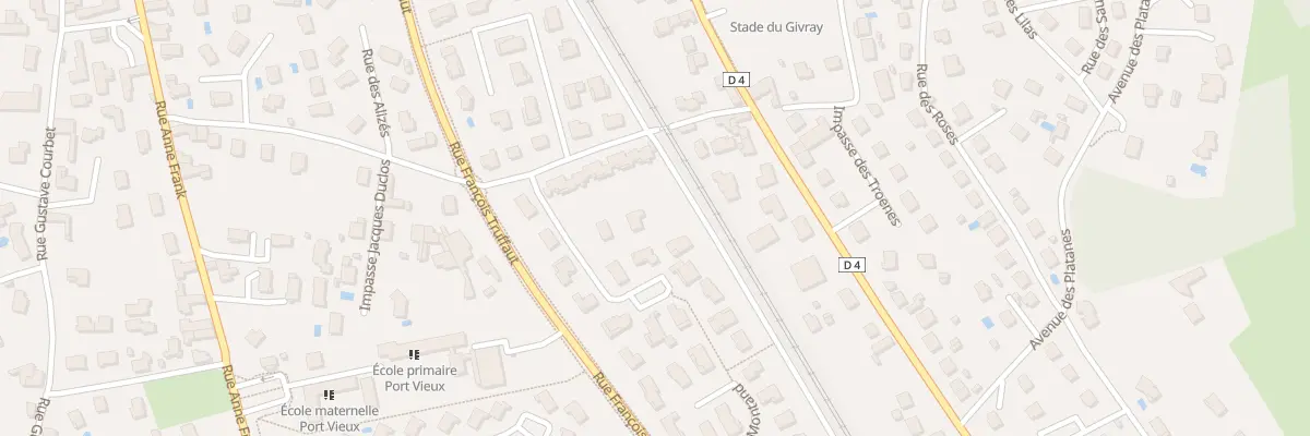 Plan du 6 Rue Jean Vilar à Saint-Maurice-l’Exil