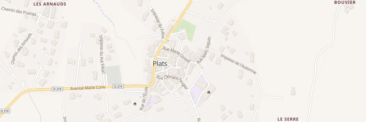 Plan du 15 Rue Rémy Roure à Plats