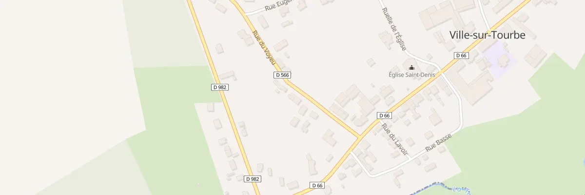 Plan du 5081 Le Village à Ville-sur-Tourbe