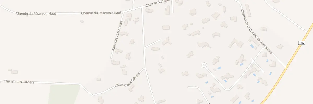 Plan du 22 Che de Beausseret à Montélimar