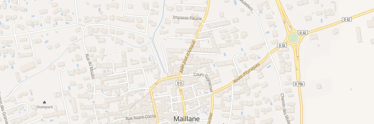 Plan du 12 Leïo Jousé d’Arbaud à Maillane