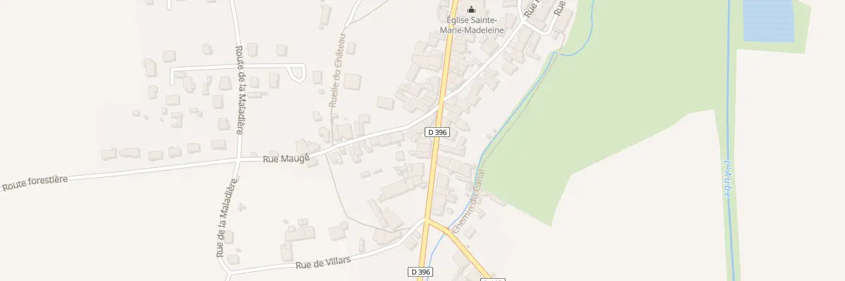 Plan du 13 Rue Pierre Champagne à Laferté-sur-Aube