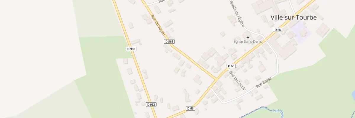 Plan du 5035 Le Village à Ville-sur-Tourbe