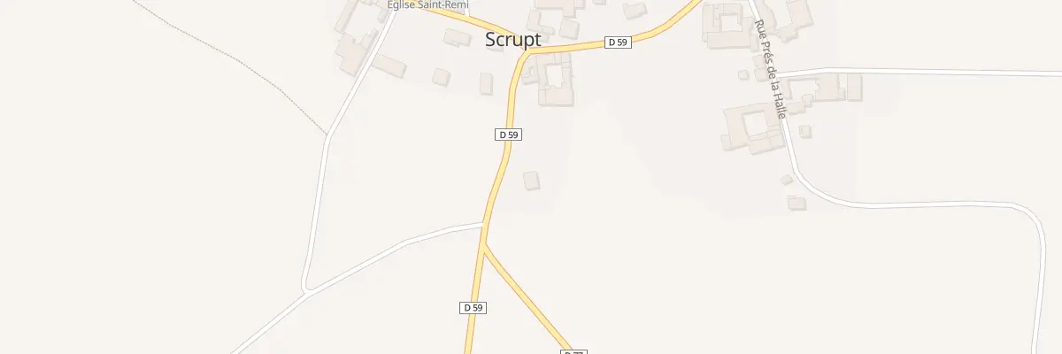 Plan du 6 Rue de la Tour à Scrupt