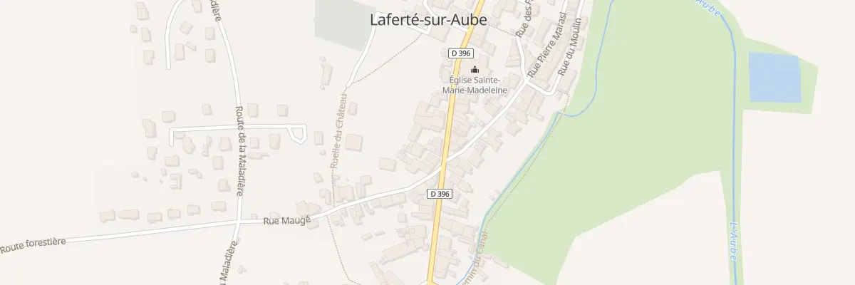 Plan du 23 Rue Pierre Champagne à Laferté-sur-Aube