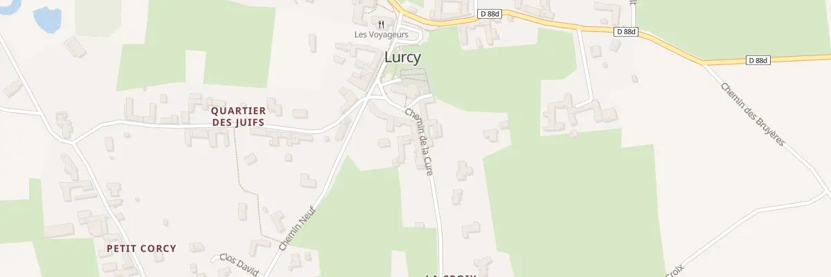 Plan du 5157 Le Bourg à Lurcy