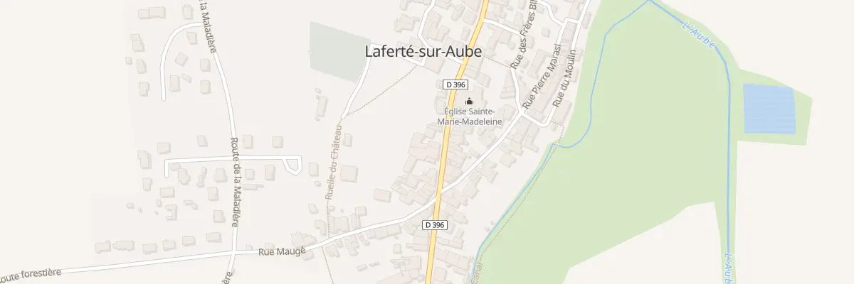 Plan du 27 Rue Pierre Champagne à Laferté-sur-Aube