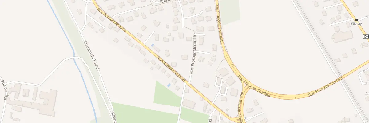 Plan du 33 Rue Romain Rolland à Saint-Maurice-l’Exil