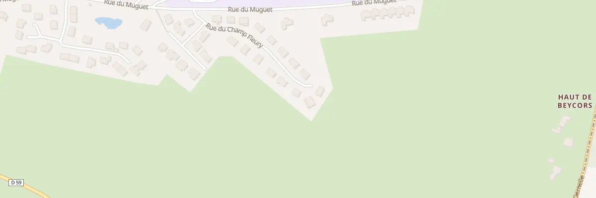 Plan du 6 Rue du Champ Fleury à Saint-Laurent