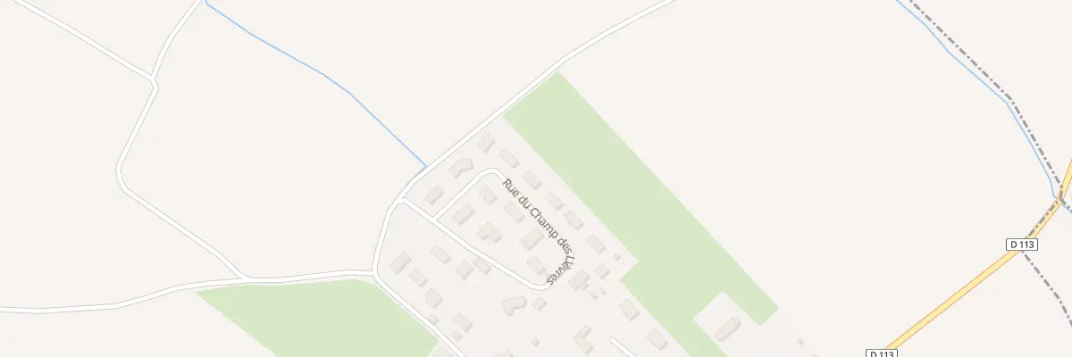 Plan du 12 Rue du Champ des Lièvres à Ébaty