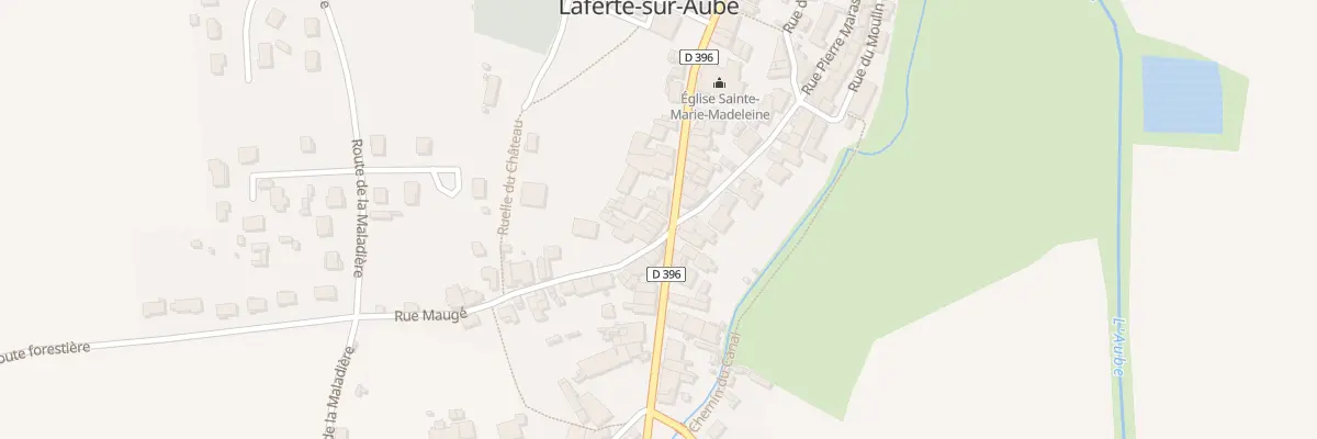 Plan du 19 Rue Pierre Champagne à Laferté-sur-Aube