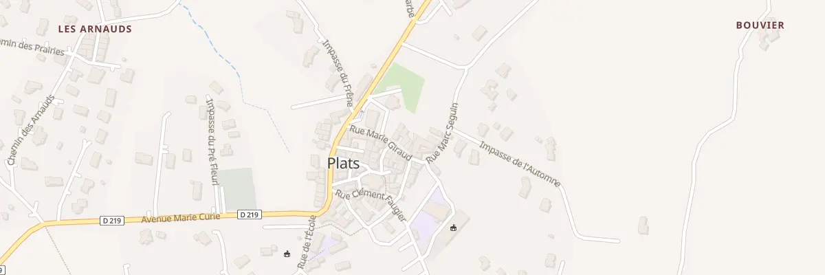 Plan du 71 Rue Marie Giraud à Plats