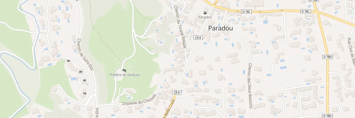 Plan du 5081 Rte de Belle Croix à Paradou