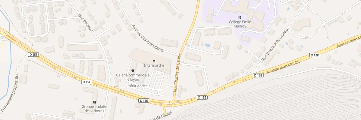Plan du 23 Rue Charles De Gaulle à Grigny-sur-Rhône