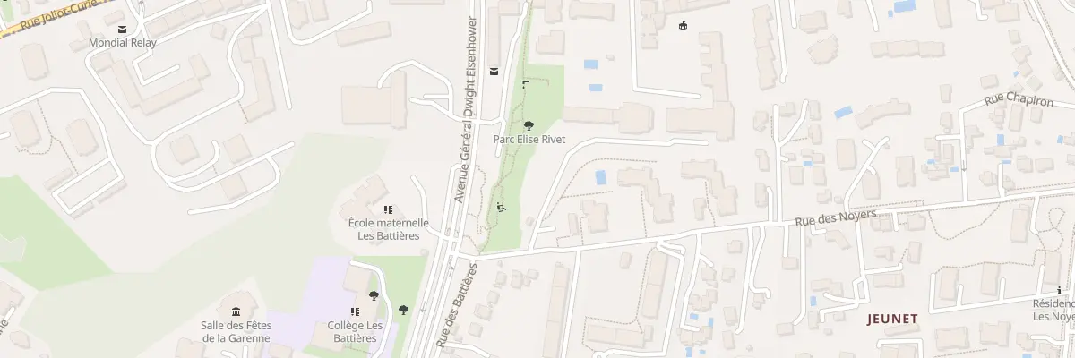 Plan du 42 Rue des Noyers à Lyon 5e Arrondissement