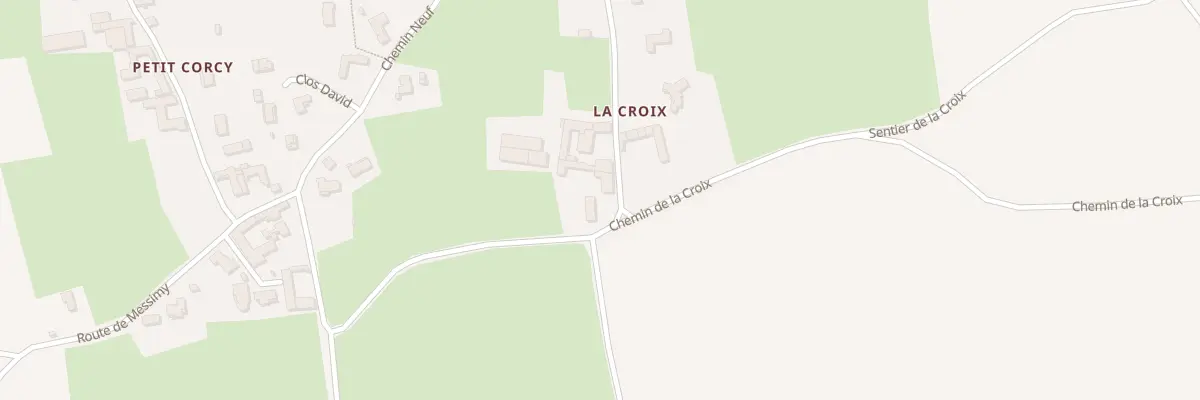 Plan du 5033 La Croix à Lurcy