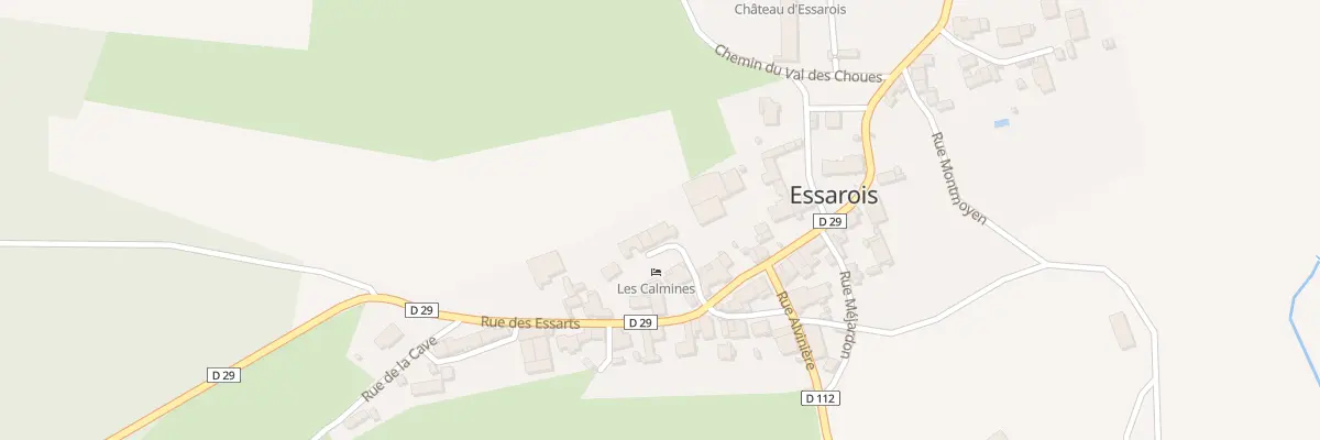Plan du 2 Rle des Calemines à Essarois
