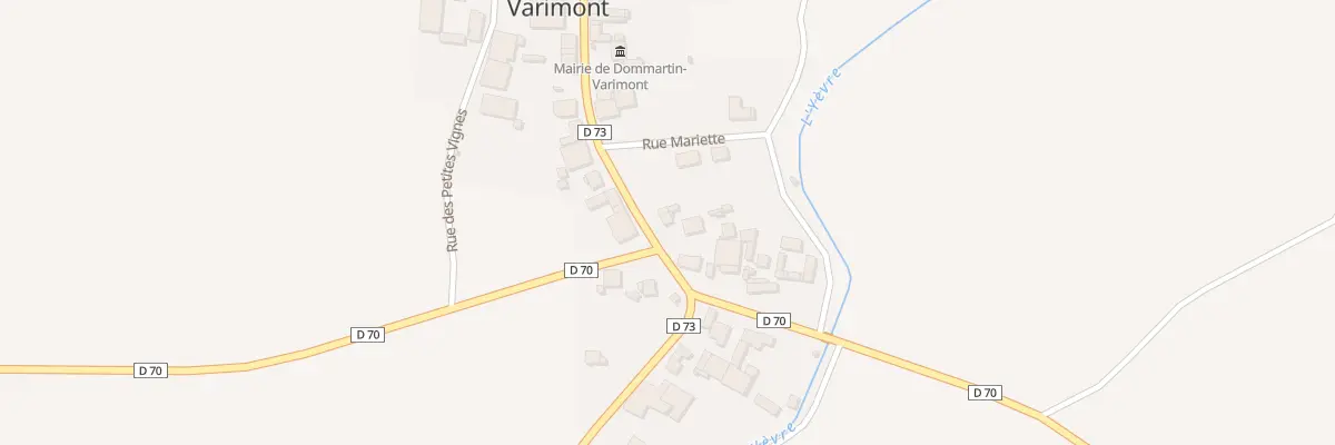 Plan du 2 Rue Clovis Jacquiert à Dommartin-Varimont