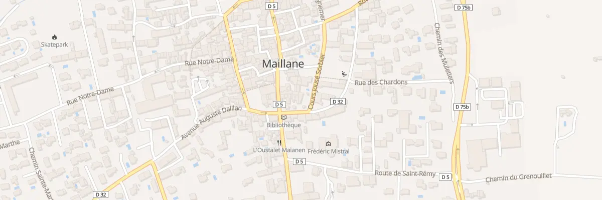 Plan du 11 Rue Grandes Jasses à Maillane