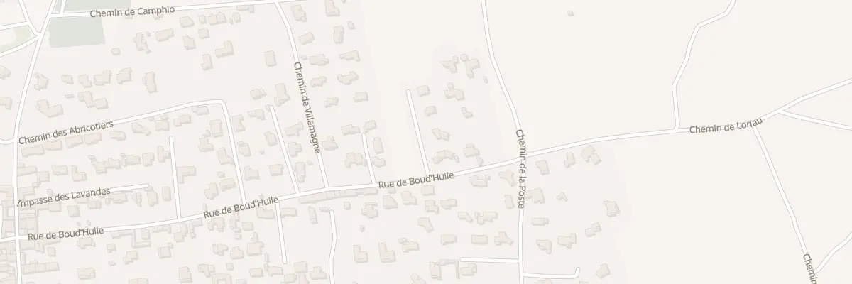 Plan du 6467 Rue de Boud’Huile à Pujaut