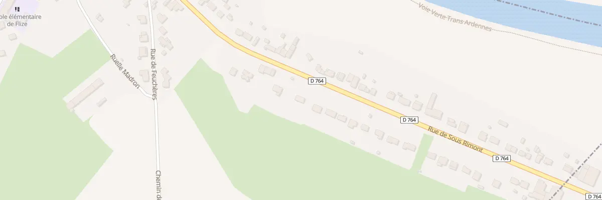 Plan du 5291 Sous Rimont à Flize