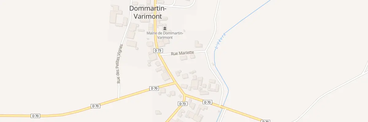 Plan du 2 Rue Mariette à Dommartin-Varimont