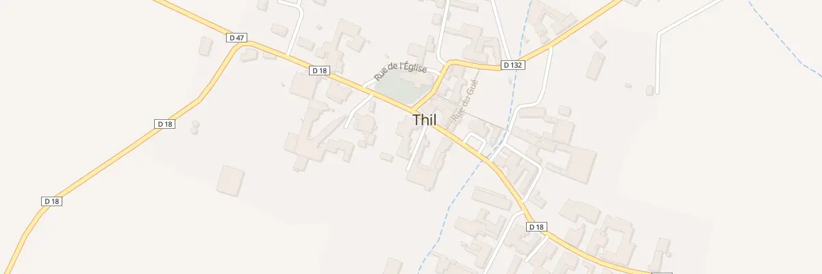 Plan du 1 Imp du Berger à Thil