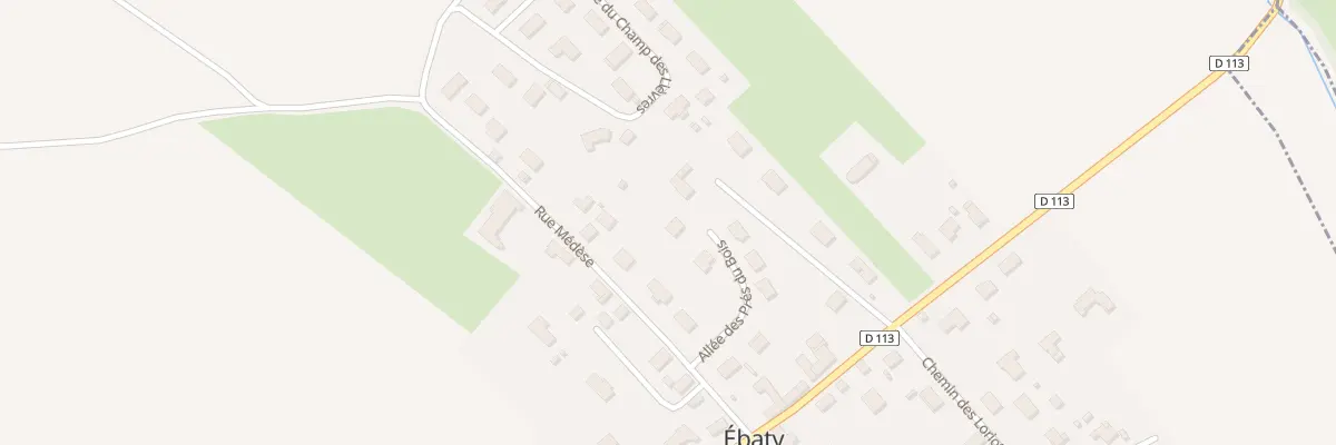 Plan du 5053 Le Pre du Bois à Ébaty