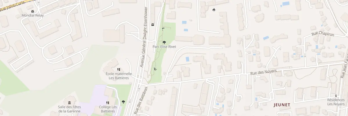 Plan du 46 Rue des Noyers à Lyon 5e Arrondissement